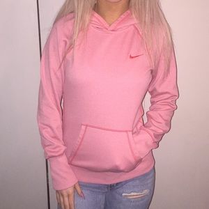 Peach Nike Thermo Fit Sweatshirt